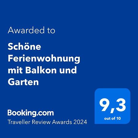 Schoene Ferienwohnung Mit Balkon Und Garten Nonnweiler Luaran gambar